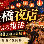 本日6月12日に高師緑地公園で開催される豊橋納涼まつり・夜店を紹介する週刊TAKAPIの地元エンタメ記事アイキャッチ