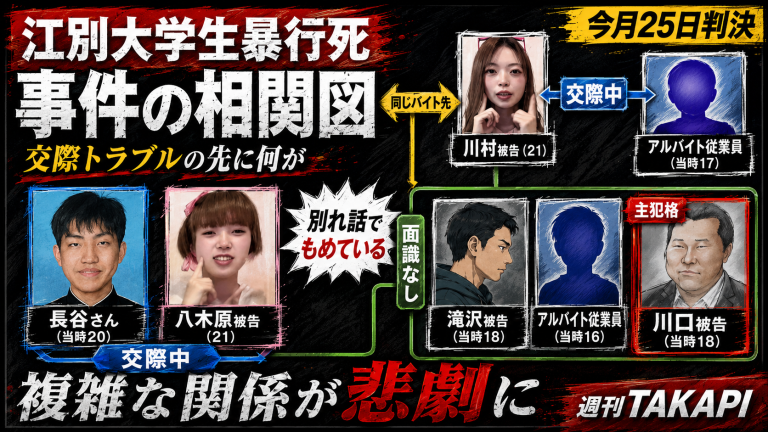 江別大学生暴行死事件の公判で、被害者遺族が法廷で悲痛な意見陳述を行い、特定少年に対する厳罰を求めたことを伝える報道アイキャッチ。