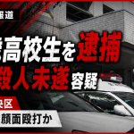 新潟市中央区で17歳男子高校生が母親への殺人未遂容疑で現行犯逮捕された家庭内事件を伝える報道アイキャッチ
