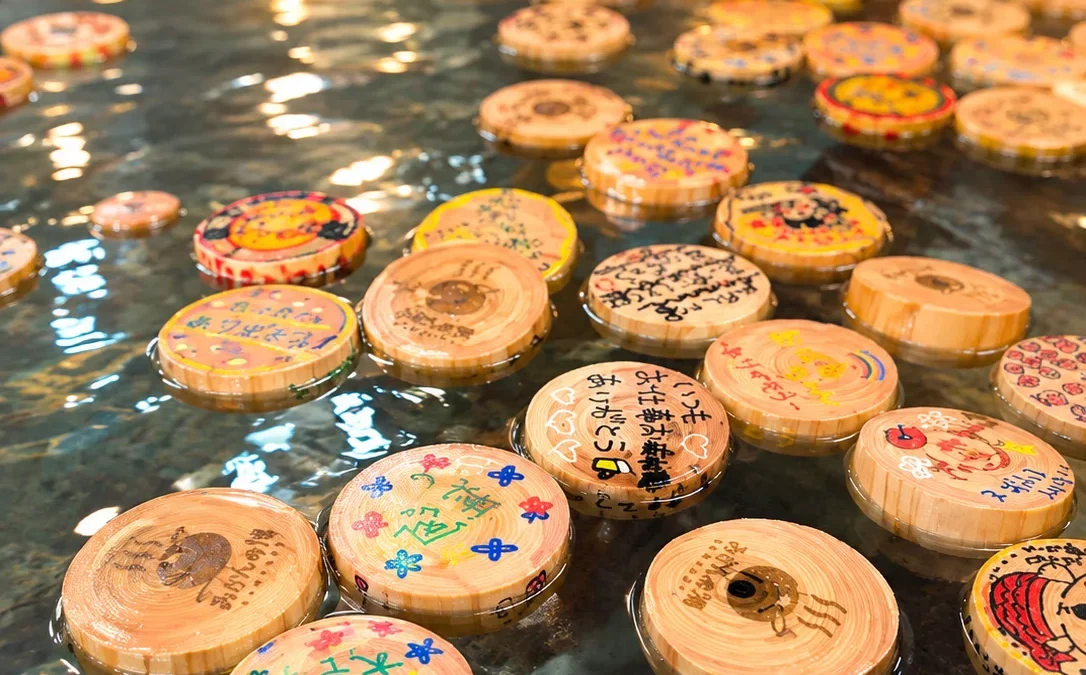 蒲郡市のみかんの湯 蒲郡で9月19日から開催される「100のありがとう風呂」のイメージ